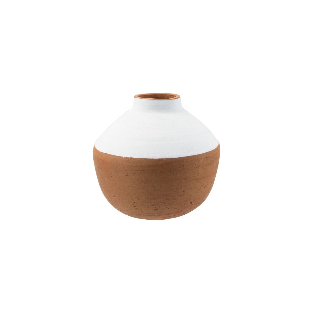 Foreside Home and Garden Deco Handle Vase Large Foreside Home and Garden Deco Handle Vase Large